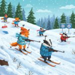 Biathlon auf Schalke 2024: Ein Wintermärchen in der VELTINS-Arena